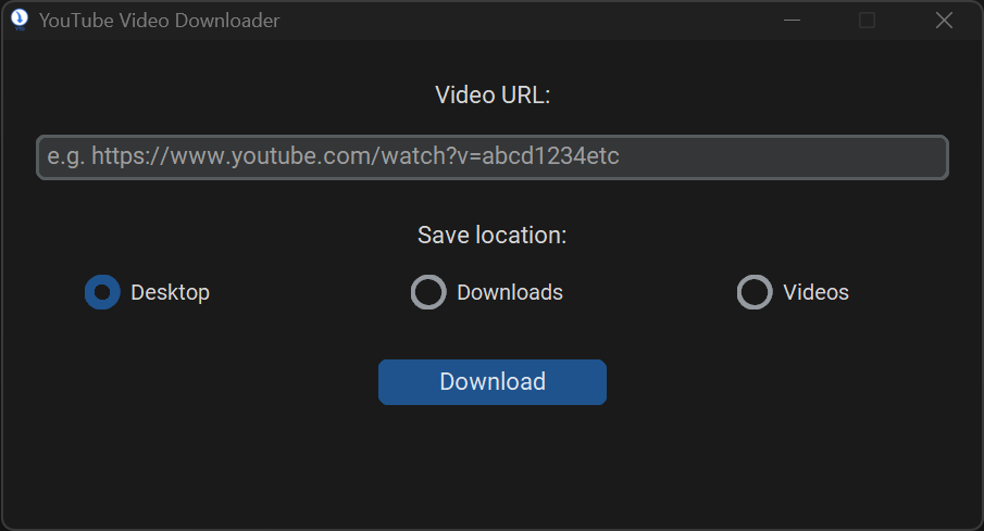 YouTube Downloader